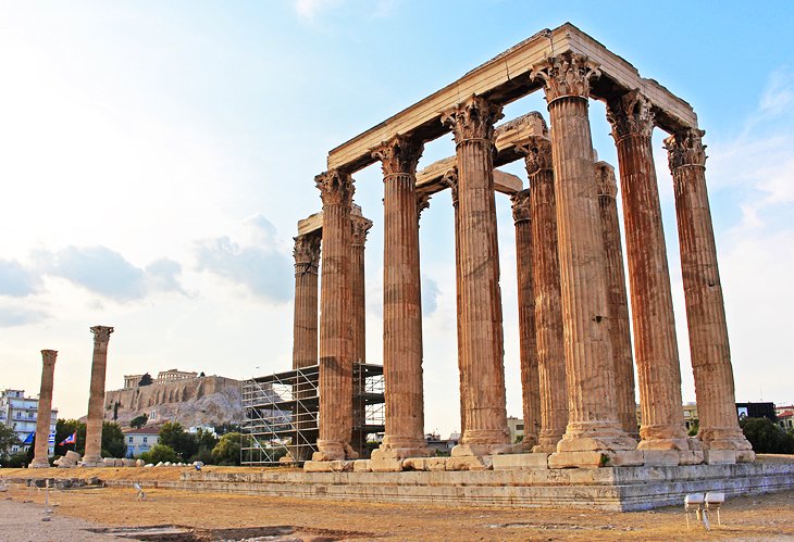 greece-athens-attractions-olympieion-late-afternoon